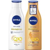 Renas Store Nivea Q10 Sıkılaştırıcı Vücut Losyonu 250 ml x Q10 Sıkılaştırıcı Bronzluk