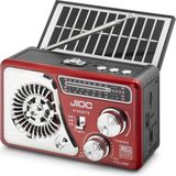 Renas Store Nostaljik Bluetooth Fm Radyo Tws USB Tf Aux Solar Şarjli El Fenerli Kamp Hoparlör H532UTS