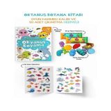 Renas Store Okyanus Boyama Kitabı - Oyun Hamurlu - 3 Yaş +