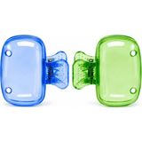 Renas Store Orret Home 2 Adet Mandallı Diş Fırçası Kabı Seyahat Tipi Hava Alabilir Diş Fırçası Koruyucu Kılıf Hijyenik Taşınabilir Diş Fırçası Saklama Kutusu Valiz Tipi (Asorti Renk)