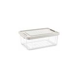 Renas Store Orret Home Kilitli Saklama Kabı Şeffaf Organizer Pp Plastik Gıda Saklama Kabı Kapaklı Sızdırmaz Buzdolabı Düzenleyici Istiflenebilir Çok Amaçlı Saklama Kutusu (12 Litre)