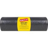 Renas Store Orta Boy Çöp Torbası 20 Adet 55X60 Cm, Sızdırmaz & Yırtılmaz, Çift Katlı, Geri Dönüştürülebilir Çöp Poşeti, Fabrika, Market, Restoran, Bahçe, Otel, Ofis