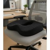Renas Store Ortopedik Visco Oturma Minderi – Ergonomik Oturma Simidi | Siyah