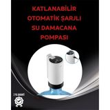 Renas Store Otomatik Şarjlı Damacana Pompası Ev Ofis Kamp Kullanım