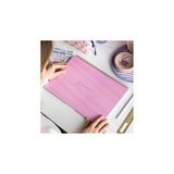Renas Store Paperora Süresiz Haftalık Spiralli Masaüstü Planlayıcı 24X34 cm - Desk Planner Pembe
