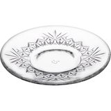 Renas Store Paşabahçe Timeless Çay Tabağı(6 Adet) Şeffaf