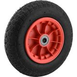 Renas Store Plastik Jantlı Yük Taşıma Tekeri El Arabası Bilyeli Rulmanlı Havalı Şambrelli 350X70 mm Tekerlek