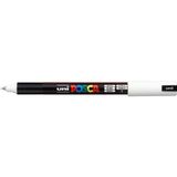 Renas Store Posca Pc-1mr Uni Beyaz Boya Marker Kalemler Ultra Ince 0,7 mm Kalibre Uç Ucu Her Yüzeye Yazılır Kumaş Cam Taş Metal Ahşap Plastik