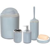Renas Store Primanova Lima Xl Krom Dekorlu Banyo Seti/gri