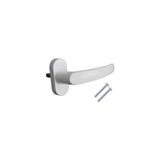 Renas Store Pvc Pencere Kolu – Plastik Cam Kolu, Evrensel Uyumlu, Vidalı Montaj, Dayanıklı Beyaz Pencere Açma Kolu