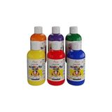Renas Store Red Rose Ara Renkler Parmak Boyası 6'lı Set 6X250 gr
