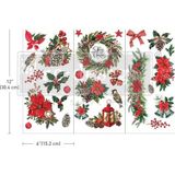 Renas Store Redesign With Prima Prima Redesign Klasik Noel 6 Inç x 12 Inç Transfer