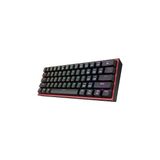 Renas Store Redragon K617-RGB 16,8 Milyon Rgb Aydınlatma, Red Switch Fizz%60 Q Türkçe Kablolu Mekanik Oyuncu Klavyesi Siyah