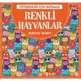 Renas Store Renkli Hayvanlar - Yetişkinler Için Boyama