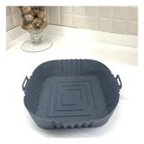 Renas Store Renkli Isıya Dayanıklı Yıkanılabilir Silikon Fırın Airfryer Kare Model Pişirme Matı 20 cm (5047)
