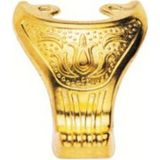 Renas Store Sarı 50 Adet Pati / Yeşim Yatık Ayak 4,5 cm - Dekoratif, Şık, Özel, Hobi, Sunum, Tepsi, Stand, Sandık, Kutu Ayağı