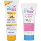 Renas Store Sebamed Bebek Güneş Kremi Spf 50 75 ml Bebe Bez Bölgesi Bakım Kremi 50 ml