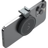 Renas Store Shiftcam Snapshoe - Soğuk Ayakkabı Montajı Aksesuarları Için Geçmeli Montaj - Manyetik Montaj Her Telefona Takılır - iPhone 12, 13, 14, Samsung, Pixel, Oneplus Uyumlu - Gece Yarısı Siyahı