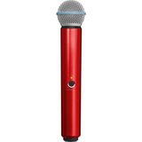 Renas Store Shure WA713-RED Renkli Kulp Sadece BLX2/SM58 ve BLX2/BETA58A Kablosuz Vericiler Için (Kırmızı)
