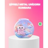 Renas Store Şifreli Çocuk Para Kasası Metal Gövdeli Güvenli Kutu