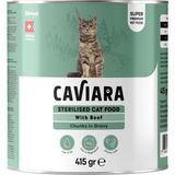 Renas Store Sos Içinde Et Parçacıklı Dana Etli Kısır Kedi Maması Konservesi 415 gr KL-107 - Karışık