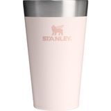 Renas Store Stanley Adventure Stacking Pint Vakumlu Soğuk Içecek Bardağı, Pembe, 0.47 Litre