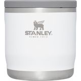 Renas Store Stanley Adventure To-Go Yemek Termosu 0.35 Litre - Beyaz (Polar) | Paslanmaz Çelik