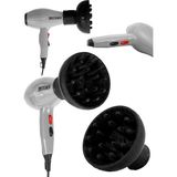 Renas Store Steiner Alman 3600 Watt Professional Saç Kurutma Makinesi Ac Motor Fön Makinesi + Difüzör + 2 Adet Başlık