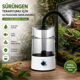 Renas Store Sürüngen Teraryumu Nemlendirici Sis Makinesi - Ultrasonik Otomatik Buhar Üretici | Bukalemun, Iguana, Gecko Için