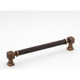 Renas Store Talas 224 mm Tırtıklı Antik Bakır Metal Kulp Kapak Kulpu Dayanıklı Kulpları Mobilya Çekmece Dolap