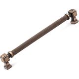 Renas Store Talas 320 mm Tırtıklı Soft Antik Metal Kulp Kapak Kulpu Dayanıklı Kulpları Mobilya Çekmece Dolap