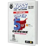 Renas Store Tasarı Kpss Lise-Önlisans Süper 5li Deneme