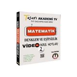 Renas Store Tasarı Tyt Dgs Kpss Ales Msü Matematik Denklem Eşitsizlik Video Ders Notları