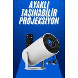 Renas Store Taşınabilir Projeksiyon Ayaklı Projektör Android Uyumlu HDMI Girişli