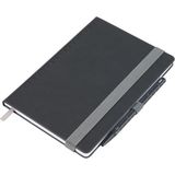 Renas Store Troıka Original A5 Not Defteri, Tükenmez Kalem Dahil, Elastik Bant, Kalem Halkası, Kitap Ayracı, Toplantılar, Yapılacaklar, Günlük Için, Fsc Kağıt, Suni Deri, Metal, Siyah