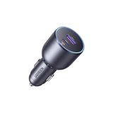 Renas Store Ugreen 63W 2 Portlu Araç Içi Şarj Cihazı Çakmaklık Adaptörü, 35023