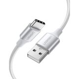 Renas Store Ugreen Örgülü USB Type-C Şarj ve Data Kablosu, 50 cm