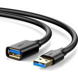 Renas Store Ugreen USB 3.0 Uzatma Kablosu 1.5 Metre, Siyah