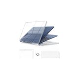 Renas Store Undeplus Macbook Neo 13INÇ A18 Pro A3404 ile Uyumlu Kılıf +2ADET Ekran Koruyucu +Otg +Klavye Koruyucu Şeffaf-Beyaz