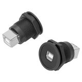 Renas Store USB-04C-BK 22 mm Pano Tip Usb-B Dişi Soket