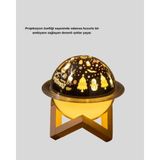 Renas Store USB Mini Hava Nemlendirici ve Projeksiyon Lamba – Taşınabilir, Sessiz, Dekoratif Aromaterapi Cihazı