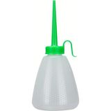 Renas Store Usin Motor Siliikon Makina Makine Yağı Yağlama Plastik Şişesi 180 ml Huni Ağızlı Damlalık Şişe