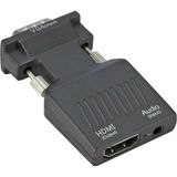 Renas Store VGA To HDMI Adaptörü 1080P Full Hd HDMI Dönüştürücü
