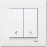 Renas Store Viko Karre-Meridian Beyaz Komutatör Veavien Mekanizma