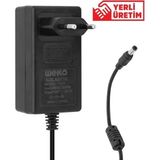 Renas Store Weko 12 Volt - 3 Amper - 36 Watt 5.5*2.5 Uçlu Plastik Kasa Priz Tip Adaptör