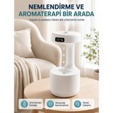 Renas Store Yağmur Damlası Hava Nemlendirici Ultrasonik Buhar Makinesi 800 ml Aroma Difüzör