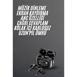 Renas Store Yeni Nesil Pro Ekranlı Bluetooth Kulaklık 5.0 Bluetooth