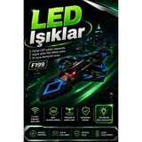 Renas Store Yönsüz Mod Destekli Uzaktan Kumandalı Uçak Drone 2.4g Frekanslı Eğlenceli Oyuncak