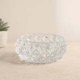 Renas Store Yuvarlak Cam Küllük 12.8 cm (Diamond Kristal)