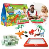 Renas Store Zimpli Kids’ten Gelli Worlds Dino Pack, 5 Kullanımlık Gelli Tozu, 8 Adet Figür Oyuncak, Şişirilebilir Oyun Havuzu, Erkek ve Kız Çocukları Için Eğitim Bilimleri Kiti